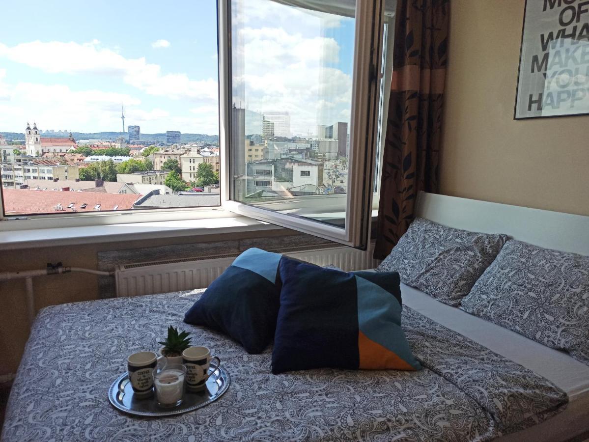 9Th Floor Amazing View Central Studio Apartment ヴィリニュス エクステリア 写真